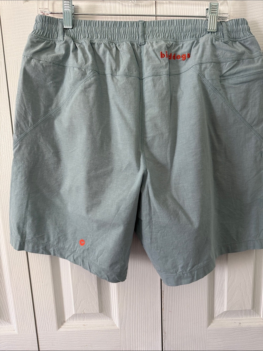 Birddogs Shorts Men’s Gray Blue Lined Hiking Gym Running Athletic Shorts Sz XL - Picture 4 of 7